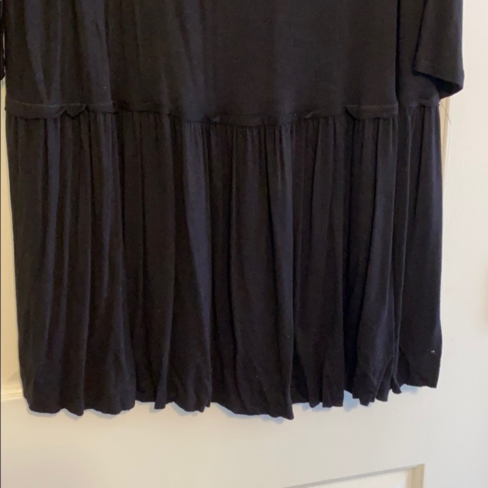 Plus Size 3/4 Ruffled Tunic - Picture 3 of 4